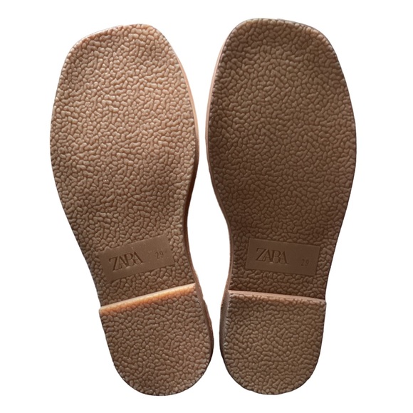 ZARA kids knotted leather slipper - size EU 29, US 12 - Picture 7 of 8